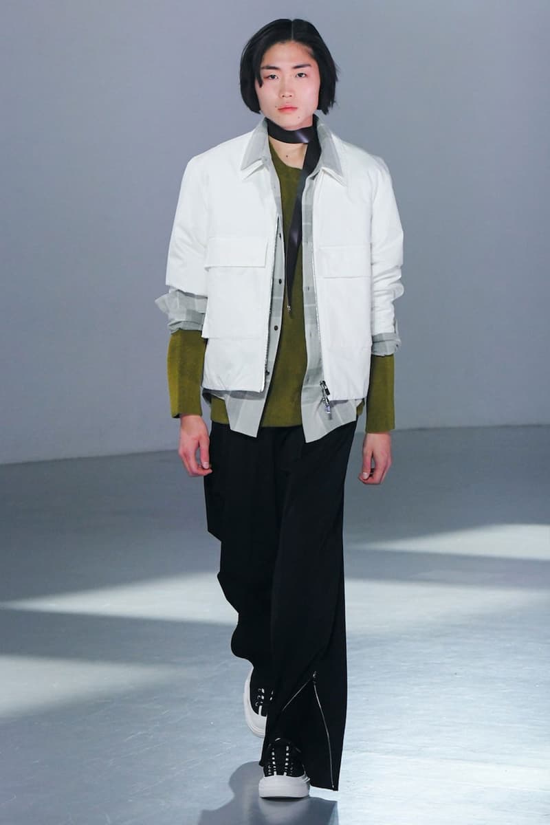 ATTACHMENT FW22 Tailoring runway collection japan  Mitsuki Enomoto robert ryman