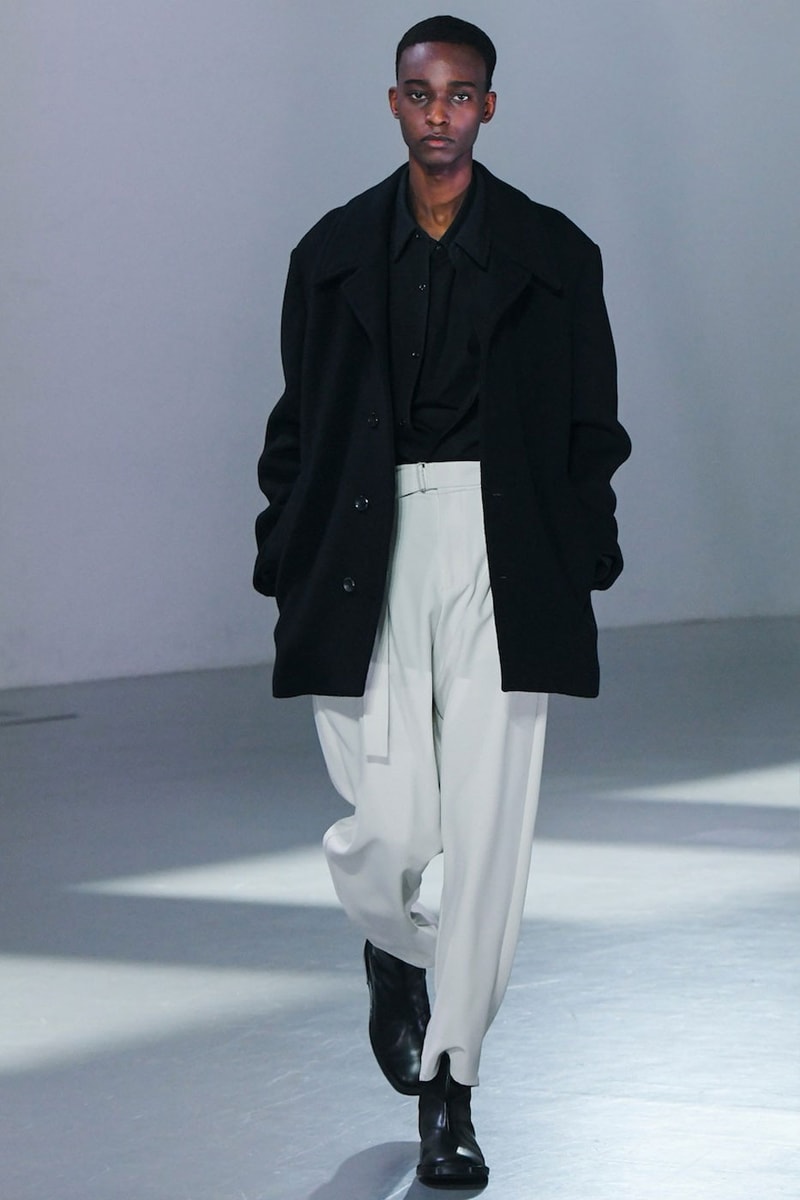 ATTACHMENT FW22 Tailoring runway collection japan  Mitsuki Enomoto robert ryman