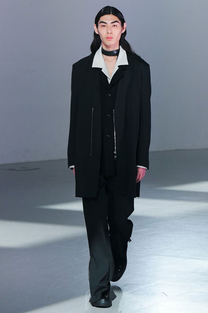 ATTACHMENT FW22 Tailoring runway collection japan  Mitsuki Enomoto robert ryman