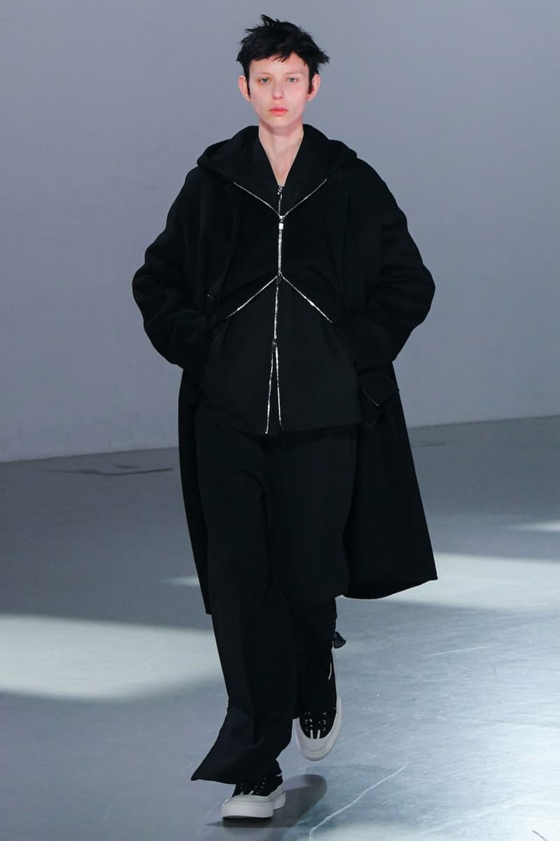 ATTACHMENT FW22 Tailoring runway collection japan  Mitsuki Enomoto robert ryman