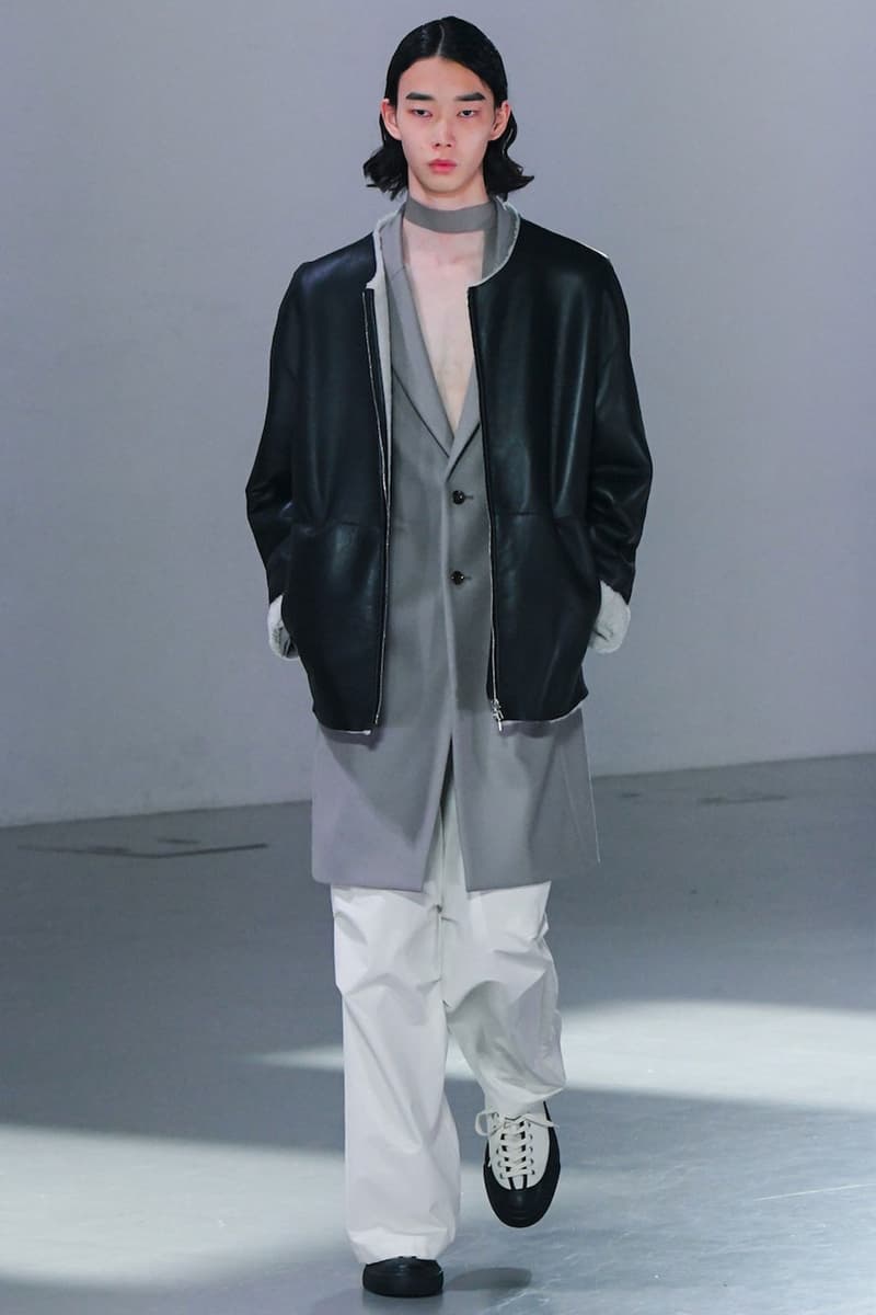 ATTACHMENT FW22 Tailoring runway collection japan  Mitsuki Enomoto robert ryman