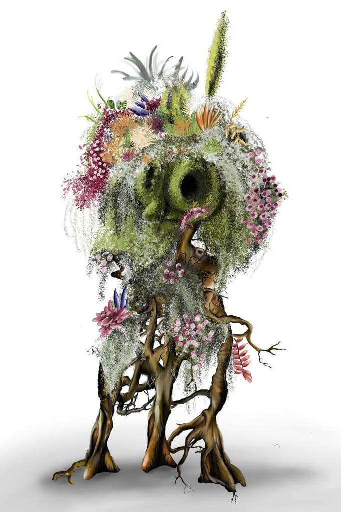 Azuma Makoto’s New Exhibit The Mexx Brings His Larger-Than-Life Floral Sculptures to Mexico’s Tulum Jungle