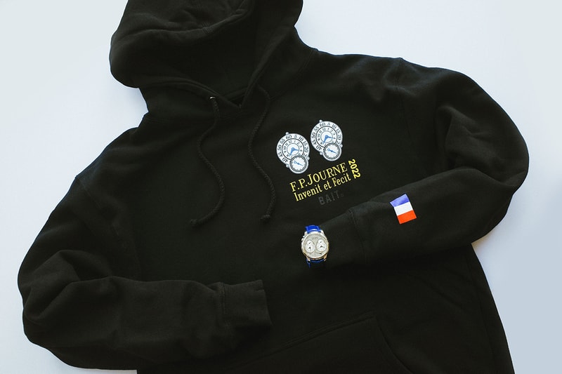 BAIT Designs Exclusive Hoodie And Tee For F.P. Journe Collectors' New Year Party in Miami