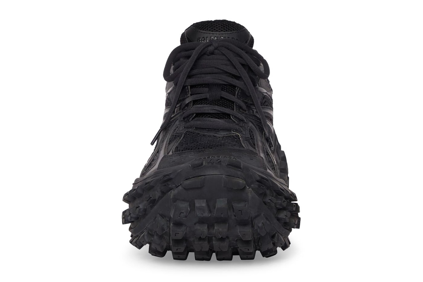 Balenciaga Defender Sneaker Black Beige Official Look Release Info