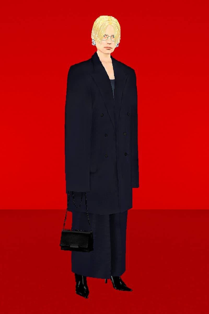 Balenciaga Spring/Summer 2022 SS22 Collection Runway Red Carpet Campaign CGI Claudia Mate 3D Avatars XX Triplet Cagole Hourglass Demna Gvasalia