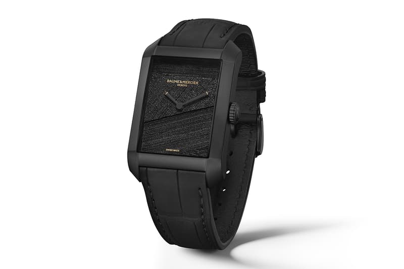 Limited Edition Baume & Mercier Hampton Plays With Light To Mark Outrenoir Paintings of Pierre Soulages