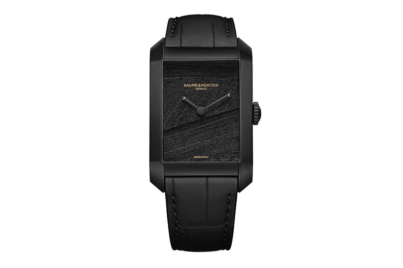 Limited Edition Baume & Mercier Hampton Plays With Light To Mark Outrenoir Paintings of Pierre Soulages