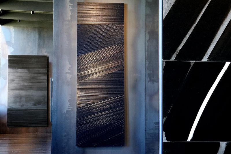 Limited Edition Baume & Mercier Hampton Plays With Light To Mark Outrenoir Paintings of Pierre Soulages