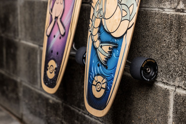 Bear Walker Releases Official Pokémon Cruiser Boards