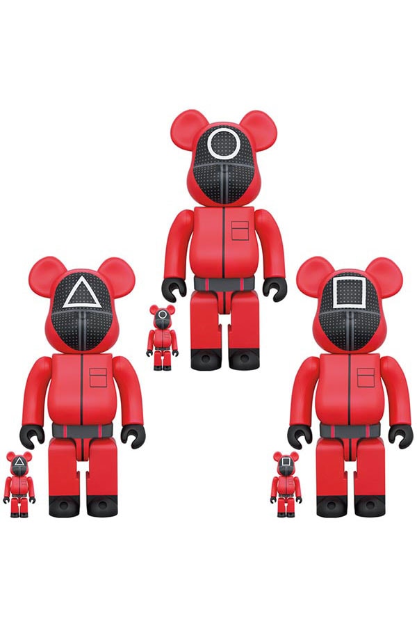 Bearbrick BE@RBRICK Adds New Squid Game and Evangelion Inspired Dolls to Its 2022 Collection