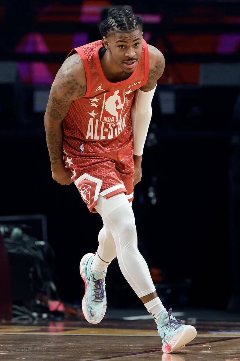 Poll: Which Player Wore the Best Sneakers in the 2022 NBA All-Star Game? Jarrett Allen Giannis Antetokounmpo Lamelo ball devin booker jimmy butler steph curry demar derozanluka doncic joel embiid darius garlandrudy gobertlebron james nikola jokic zach lavine khris midleton ja morant dejounte murray chris paul jayson tatum karl-anthony towns fred vanvleet andrew wiggins trae young adidas nike li-ning cleveland ohio