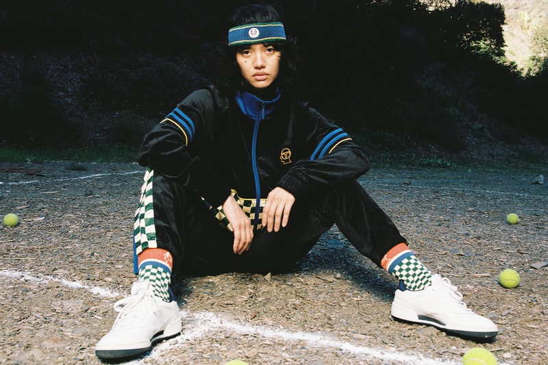 Brain Dead x Sergio Tacchini Collaboration Info release tennis tracksuits head bands on court