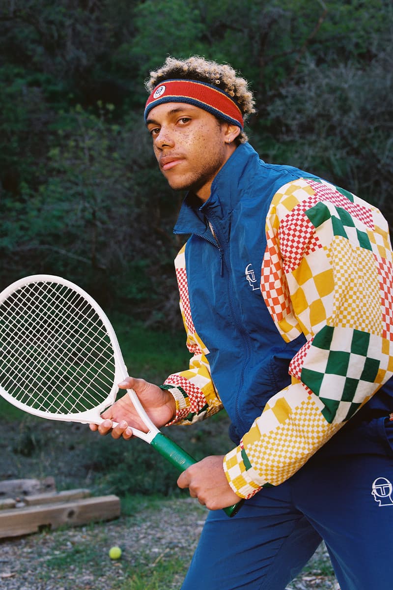 Brain Dead x Sergio Tacchini Collaboration Info release tennis tracksuits head bands on court