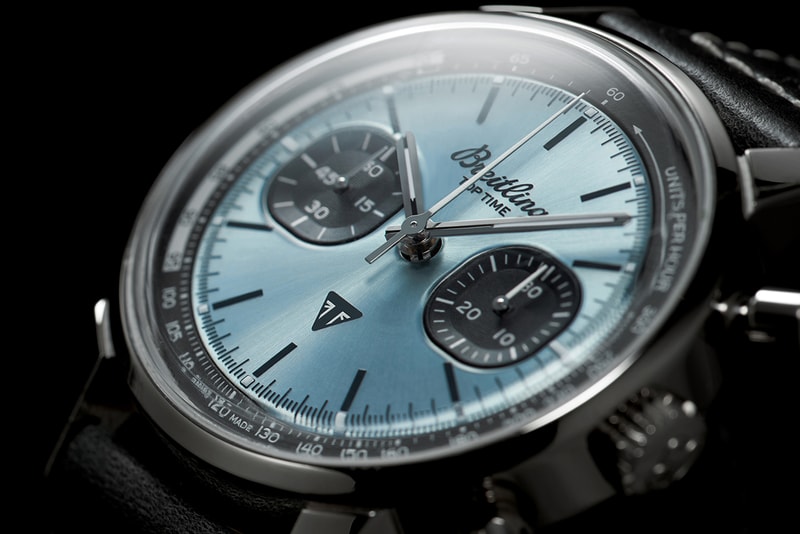 Debut Collaboration Between Breitling And Triumph Sees Matching Top Time Triumph Chronograph And Limited Edition Speed Twin Motorcycle
