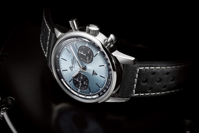 Debut Collaboration Between Breitling And Triumph Sees Matching Top Time Triumph Chronograph And Limited Edition Speed Twin Motorcycle