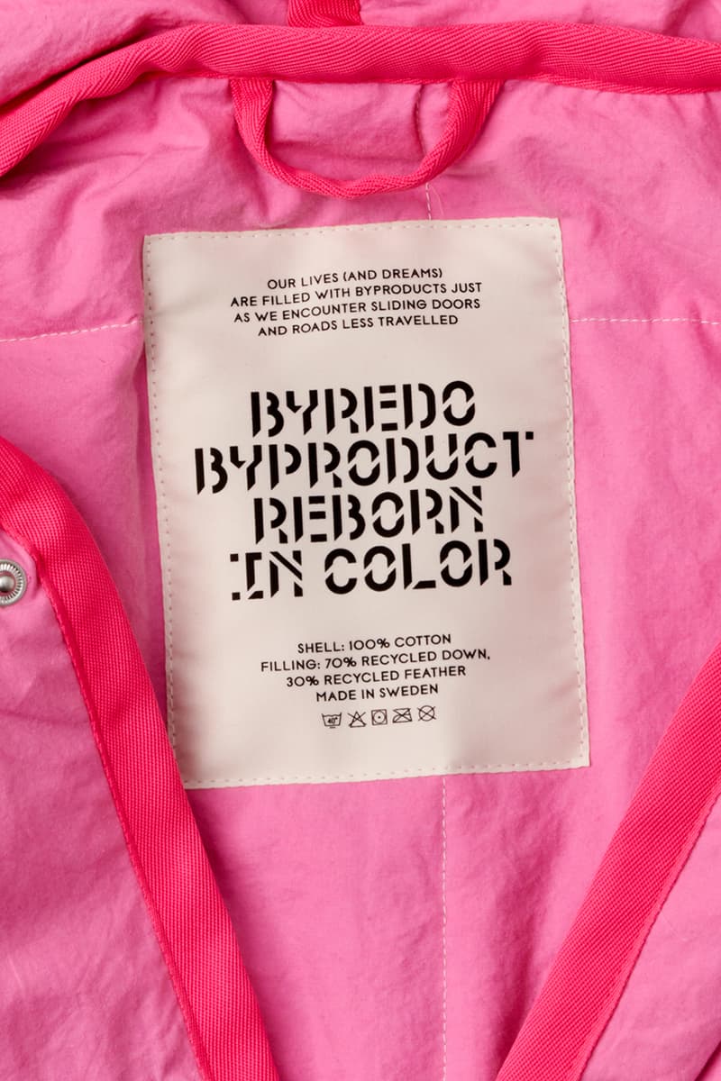 Byredo x Reborn in Color "Wearable Blanket" ByProduct 33 Jacket Outerwear Unisex Washed Out Black Bubble Gum Pink Release Information Ben Gorham
