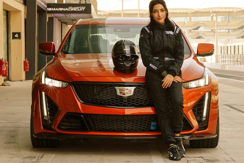 Amna Al Qubaisi Sets Record Time in Cadillac CT5-V Blackwing Around Yas Marina Circuit