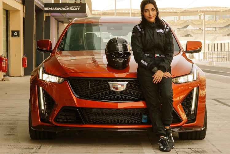 Amna Al Qubaisi Sets Record Time in Cadillac CT5-V Blackwing Around Yas Marina Circuit