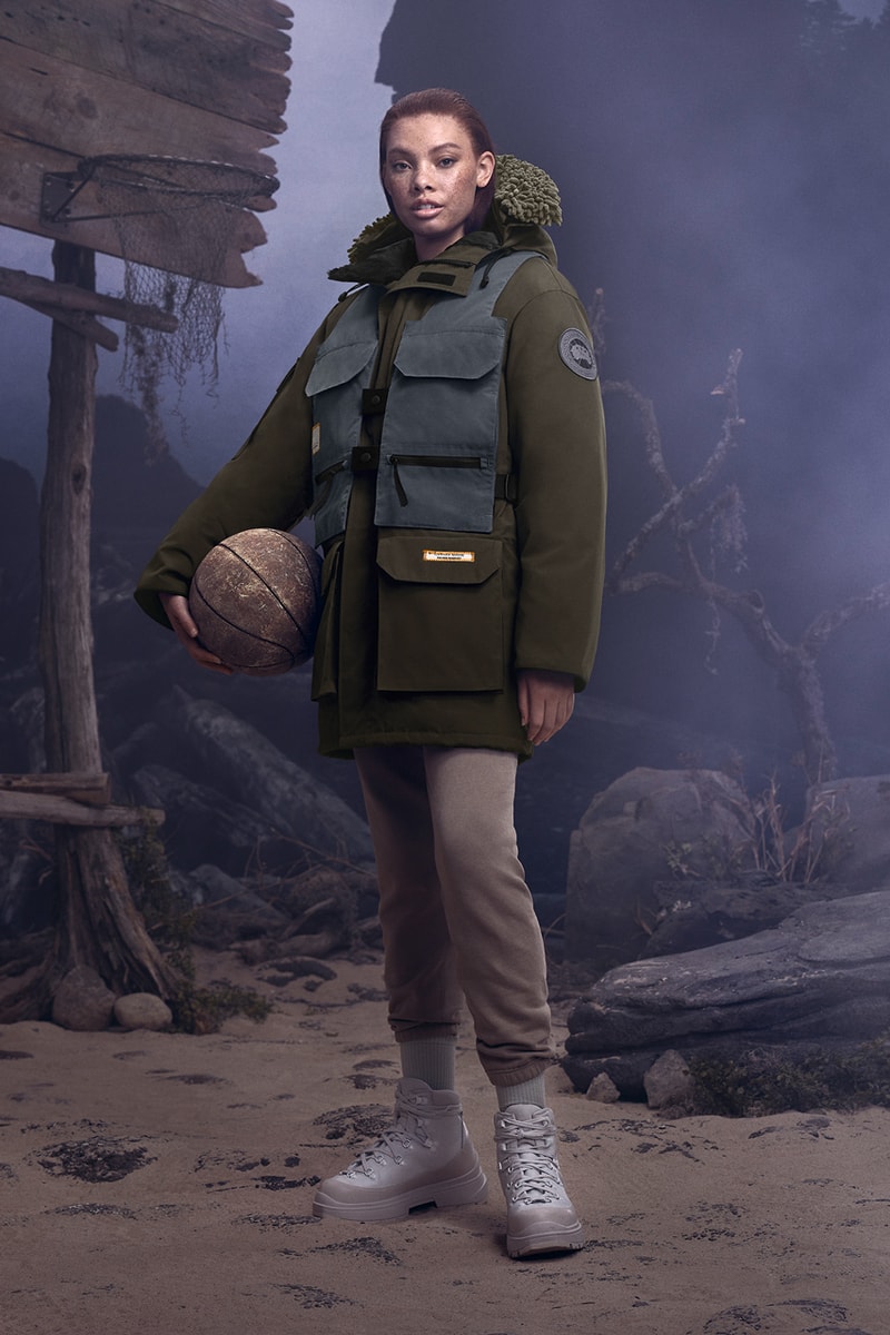 Canada Goose Salehe Bembury nba 75 all star expedition coat parka 
