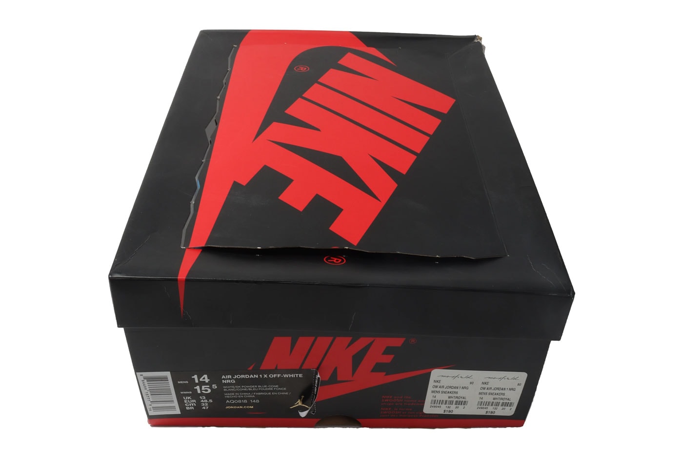 Sneaker Control - 🇲🇽 Nike X Off White - J1 Retro High •UNC