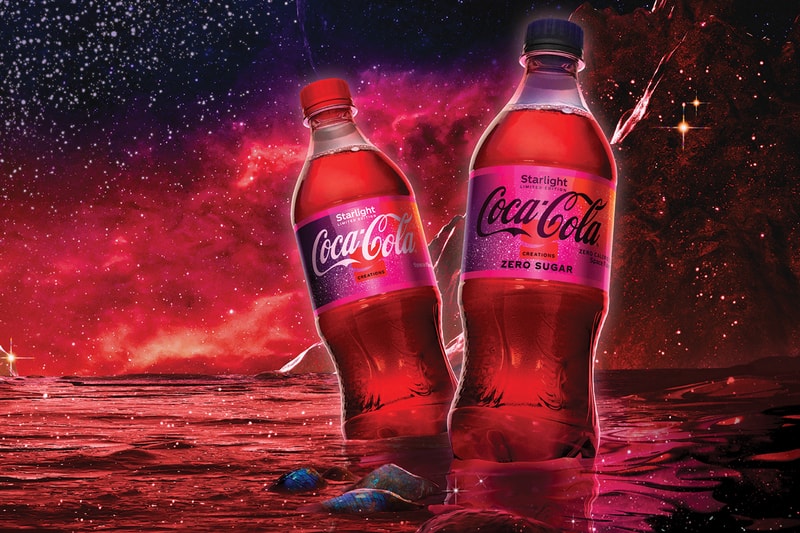 coke coca cola soda red can space nasa star ava max pop innovation staple collaboration limited time unique infinite