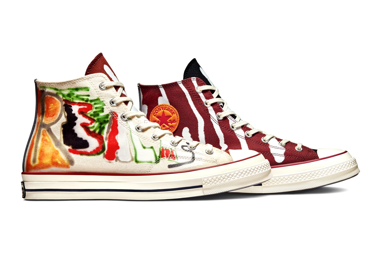 Come Tees x Converse Chuck 70 Apparel Collaboration Realms and Realities Collection Sonya Sombreuil Release Information First Look