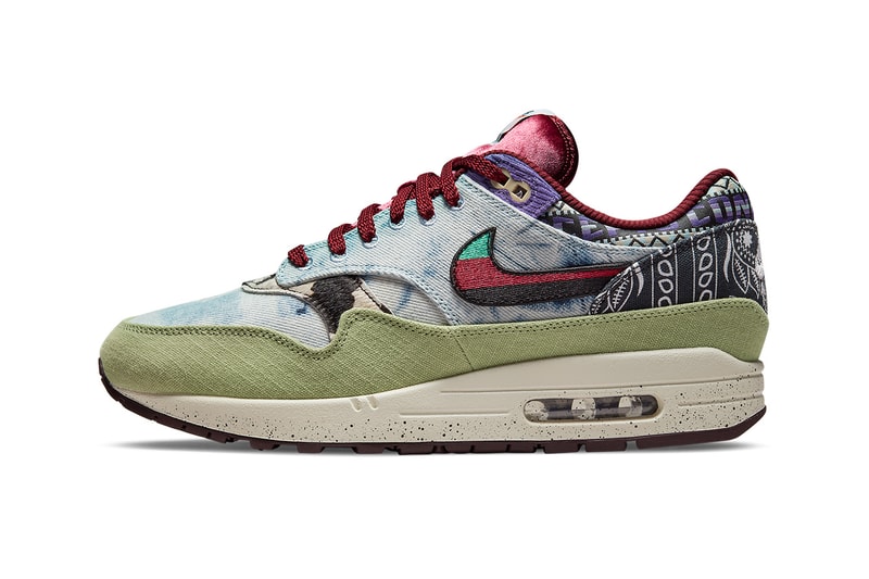 concepts nike air max 1 green bandana release date info store list buying guide photos price 