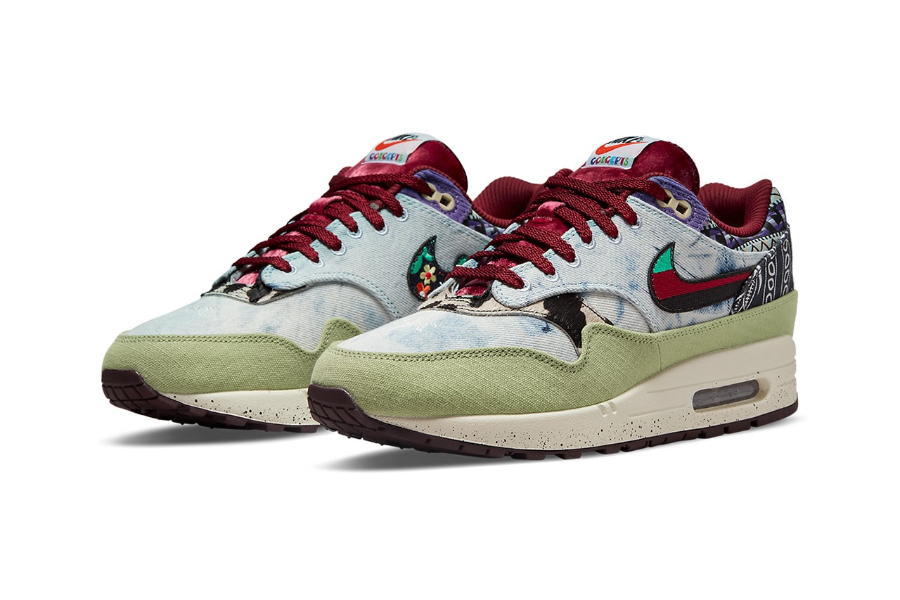 concepts nike air max 1 green bandana release date info store list buying guide photos price 