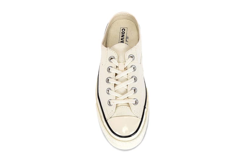 Converse Chuck 70 Mule Recycled Canvas Release Info Buy Price Black White