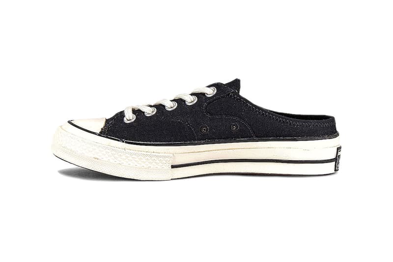 Converse Chuck 70 Mule Recycled Canvas Release Info Buy Price Black White