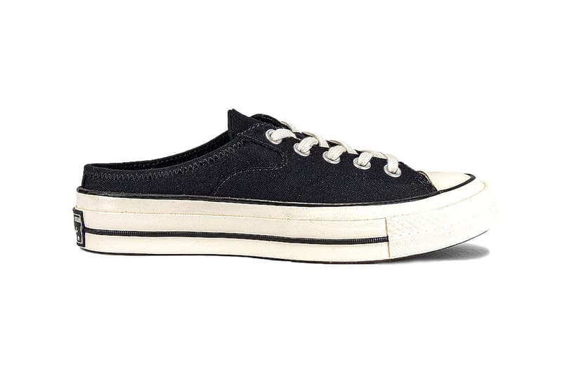 Converse Chuck 70 Mule Recycled Canvas Release Info Buy Price Black White