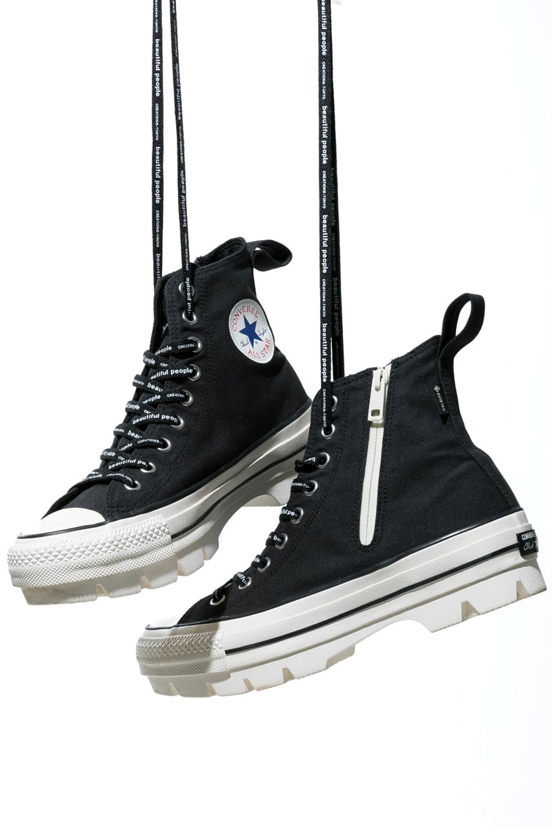 CONVERSE Japan and Beautiful People Collaborate on New All STAR 100 Sneaker shoe