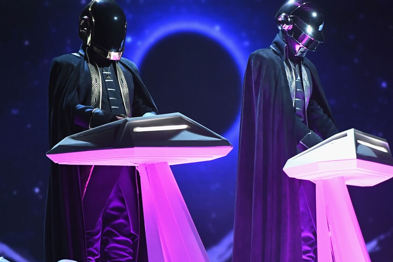 Daft Punk - purple MAGAZINE