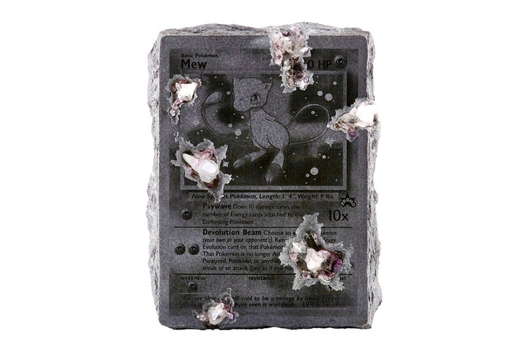Daniel Arsham and EYEFUNNY OBJECTS Shape New Crystallized Pokémon Card