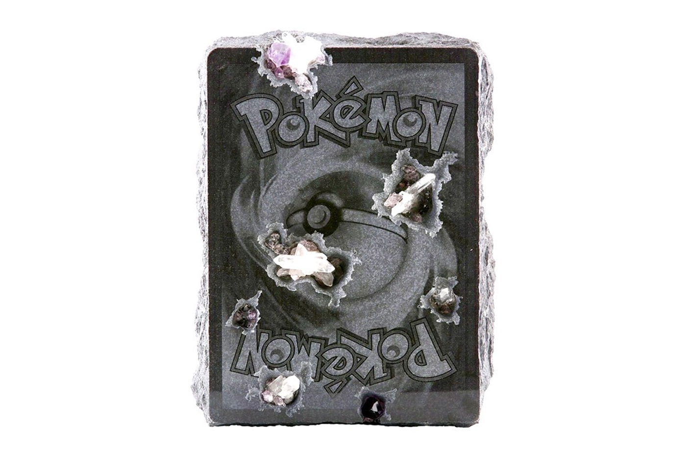 Daniel Arsham x EYEFUNNY OBJECTS Crystallized Pokémon Mew Card NANZUKA 2G "A Ripple in Time" Exhibition