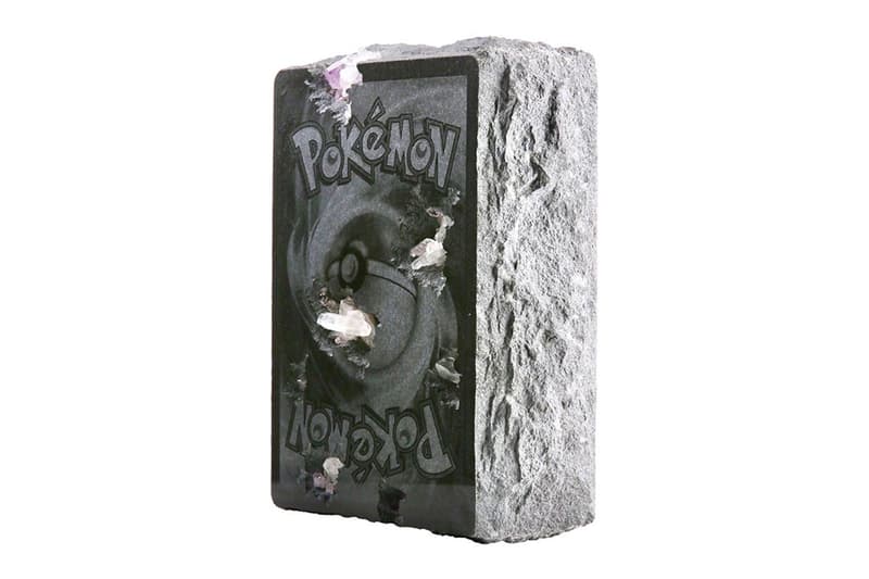 Daniel Arsham x EYEFUNNY OBJECTS Crystallized Pokémon Mew Card NANZUKA 2G "A Ripple in Time" Exhibition