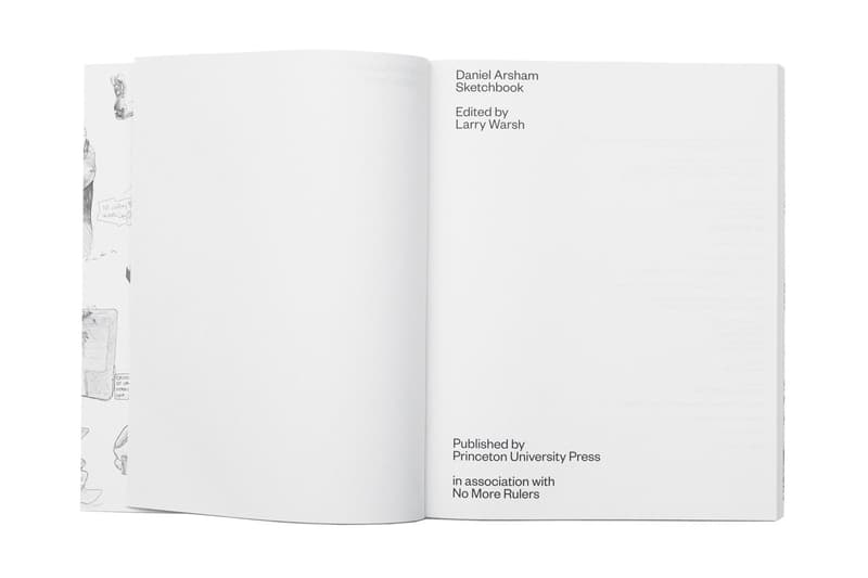 Daniel Arsham 'SKETCHBOOK' No More Rulers Art Drawing