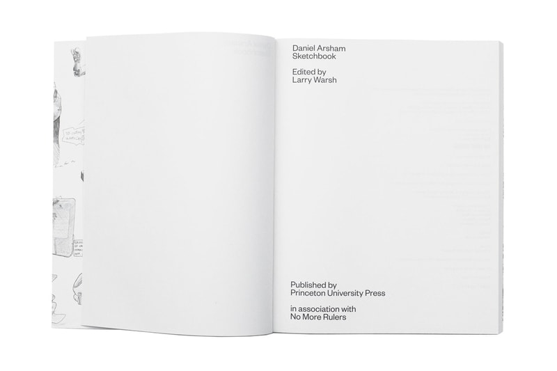 Daniel Arsham 'SKETCHBOOK' No More Rulers Art Drawing