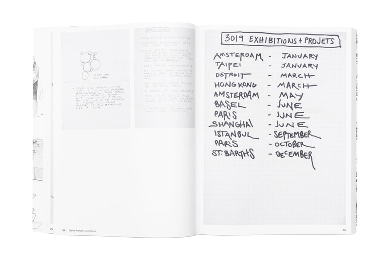 Daniel Arsham 'SKETCHBOOK' No More Rulers Art Drawing