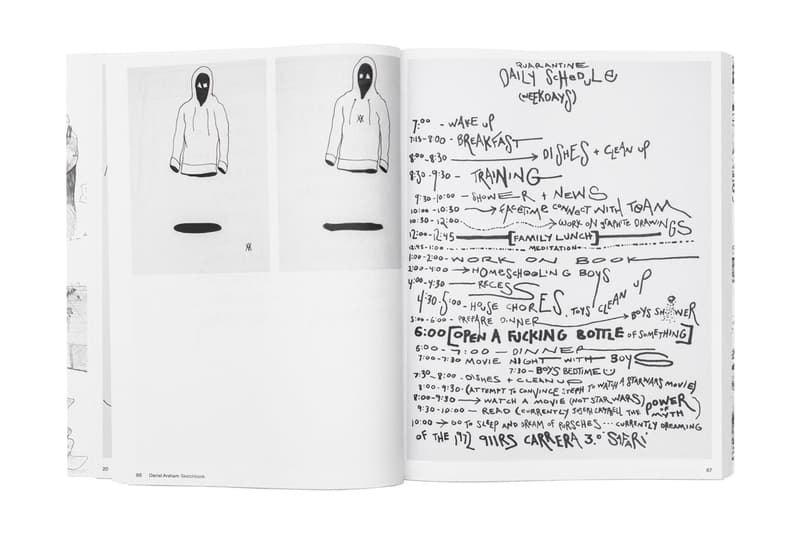 Daniel Arsham 'SKETCHBOOK' No More Rulers Art Drawing