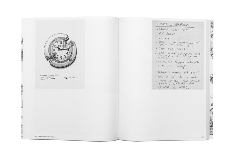 Daniel Arsham 'SKETCHBOOK' No More Rulers Art Drawing