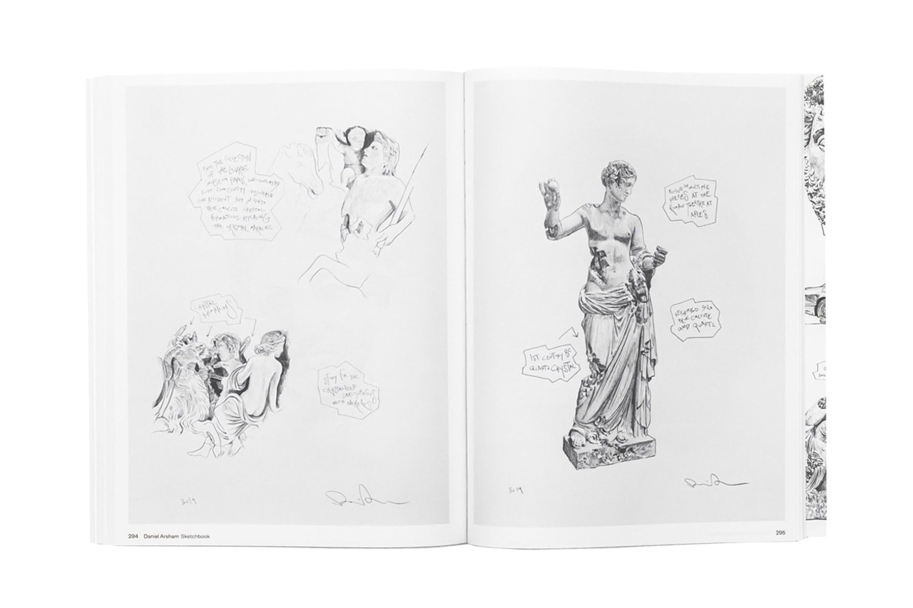 Daniel Arsham 'SKETCHBOOK' No More Rulers Art Drawing