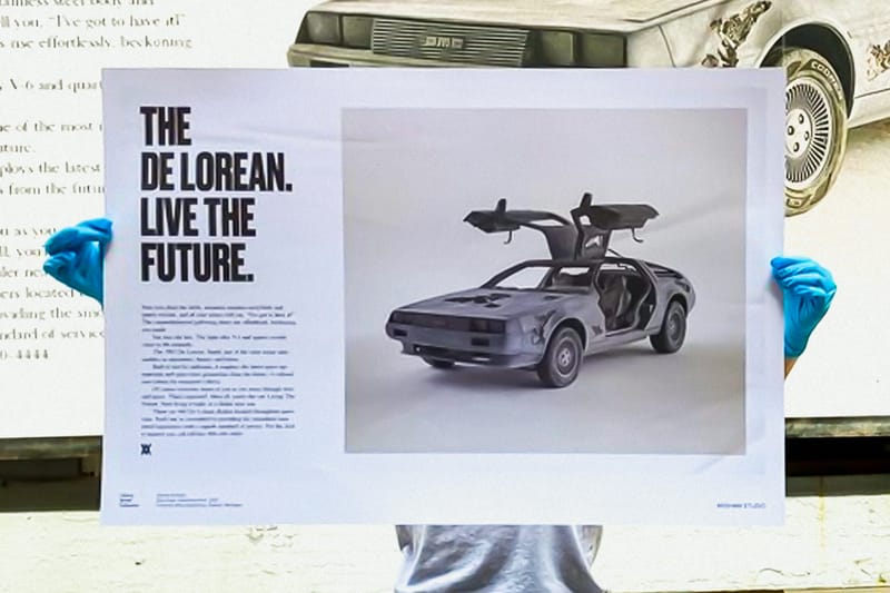 Daniel Arsham and Louis Buhl & Co. Print Nostalgic Fictional Advertisements