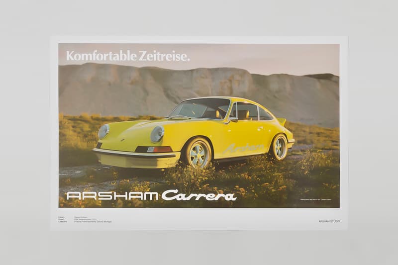 Daniel Arsham's Fictional Advertisements Offset Prints "Turning Wrenches" 2022
