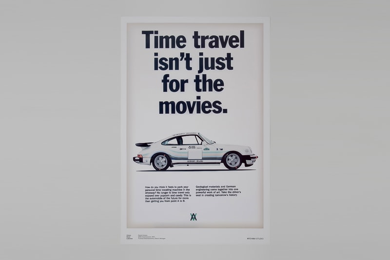Daniel Arsham's Fictional Advertisements Offset Prints "Turning Wrenches" 2022