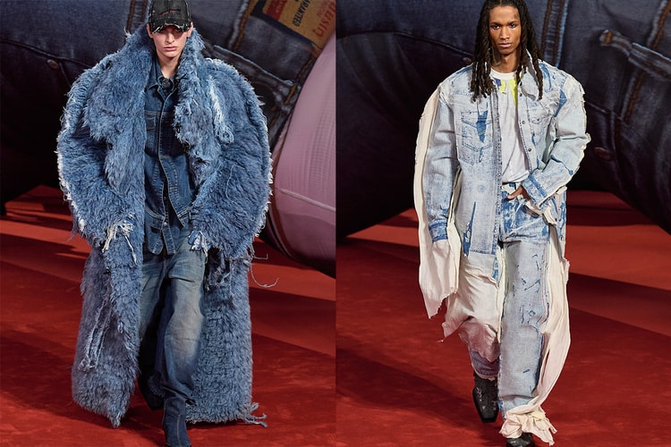 Glenn Martens' Diesel FW22 Runway Makes a Case for Editorial Denim