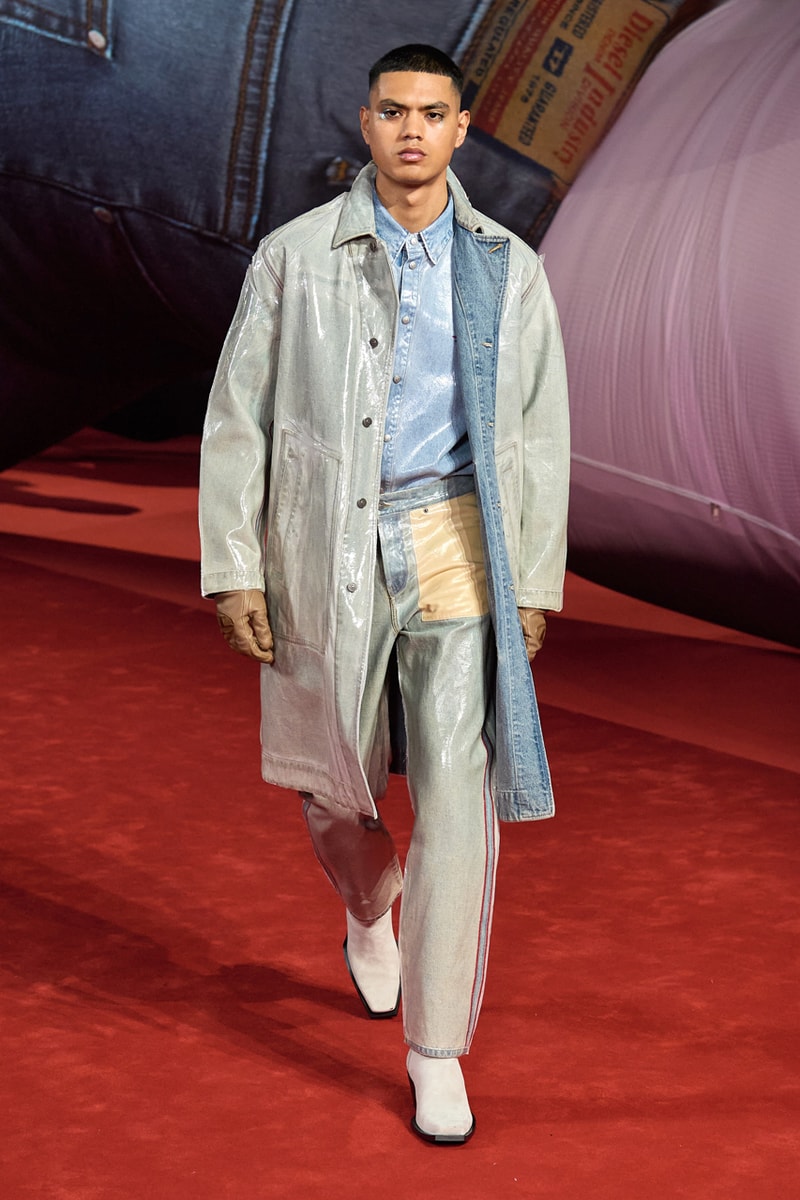 Diesel Fall/Winter 2022 Runway Show Glenn Martens Milan Fashion Week Autumn Winter FW22 