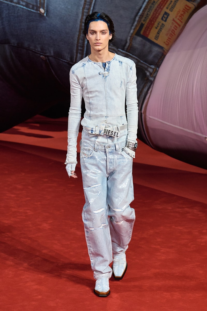 Diesel Fall/Winter 2022 Runway Show Glenn Martens Milan Fashion Week Autumn Winter FW22 