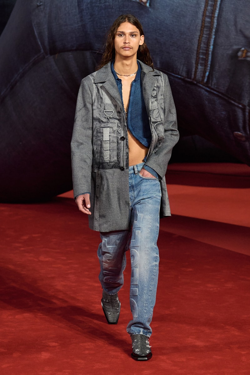 Diesel Fall/Winter 2022 Runway Show Glenn Martens Milan Fashion Week Autumn Winter FW22 