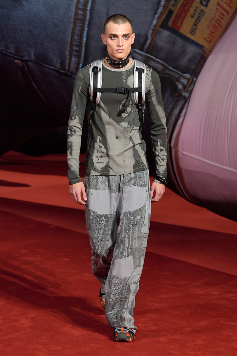 Diesel Fall/Winter 2022 Runway Show Glenn Martens Milan Fashion Week Autumn Winter FW22 